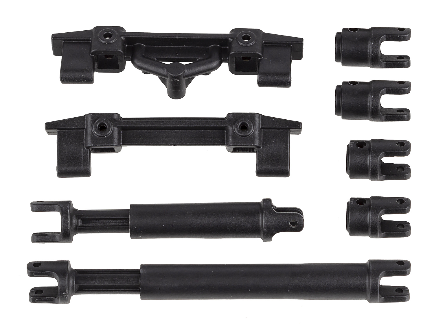 Element RC Enduro12, Kardanwellen, Stoßstangenhalterungen 1 Element RC Enduro12, Driveshafts, Bumper Mounts