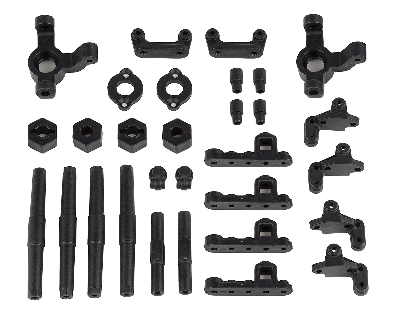Element RC Enduro12, Steering Blocks, Frame Mount Spacers Set 1 Element RC Enduro12, Steering Blocks, Frame Mount Spacers Set