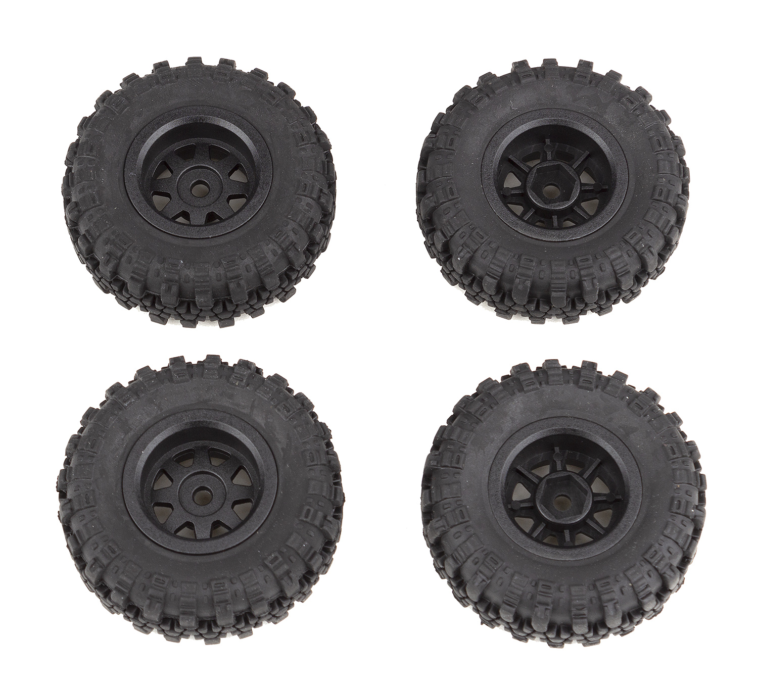 Element RC Enduro24 Wheels and Tires, mounted 1 Element RC Enduro24 Wheels and Tires, mounted