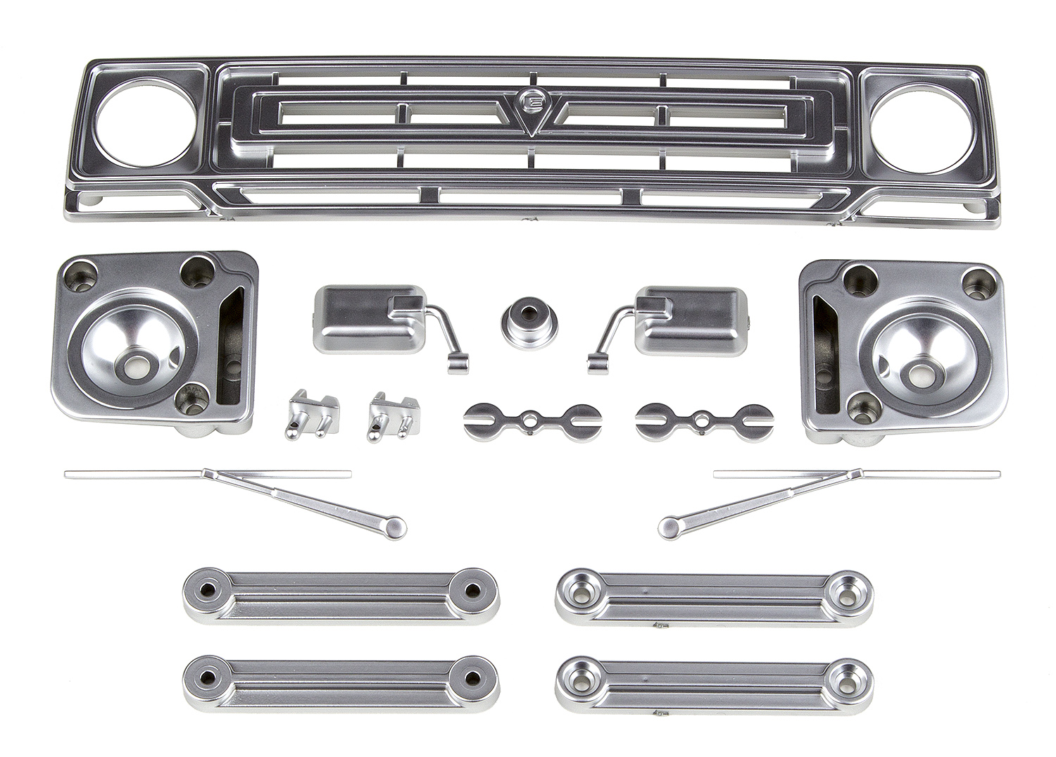 Element RC Sendero Body Accessories, satin chrome 1 Element RC Sendero Body Accessories, satin chrome