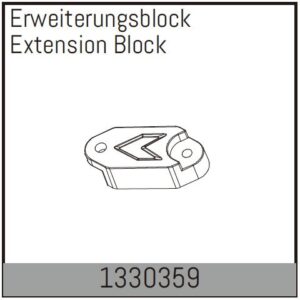 Extension Block (1330359) Absima