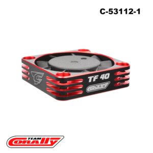 Fan 40mm Red (C-53112-1) Corally