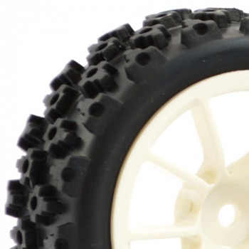 Fastrax 1:10 Straßen-/Rallye-Reifen 10SP (4) 1 Fastrax 1/10 Street / Rally Tyre 10SP (4)