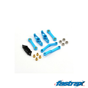 Fastrax Centre Steering Set Alu for Tamiya TT01 Chassis