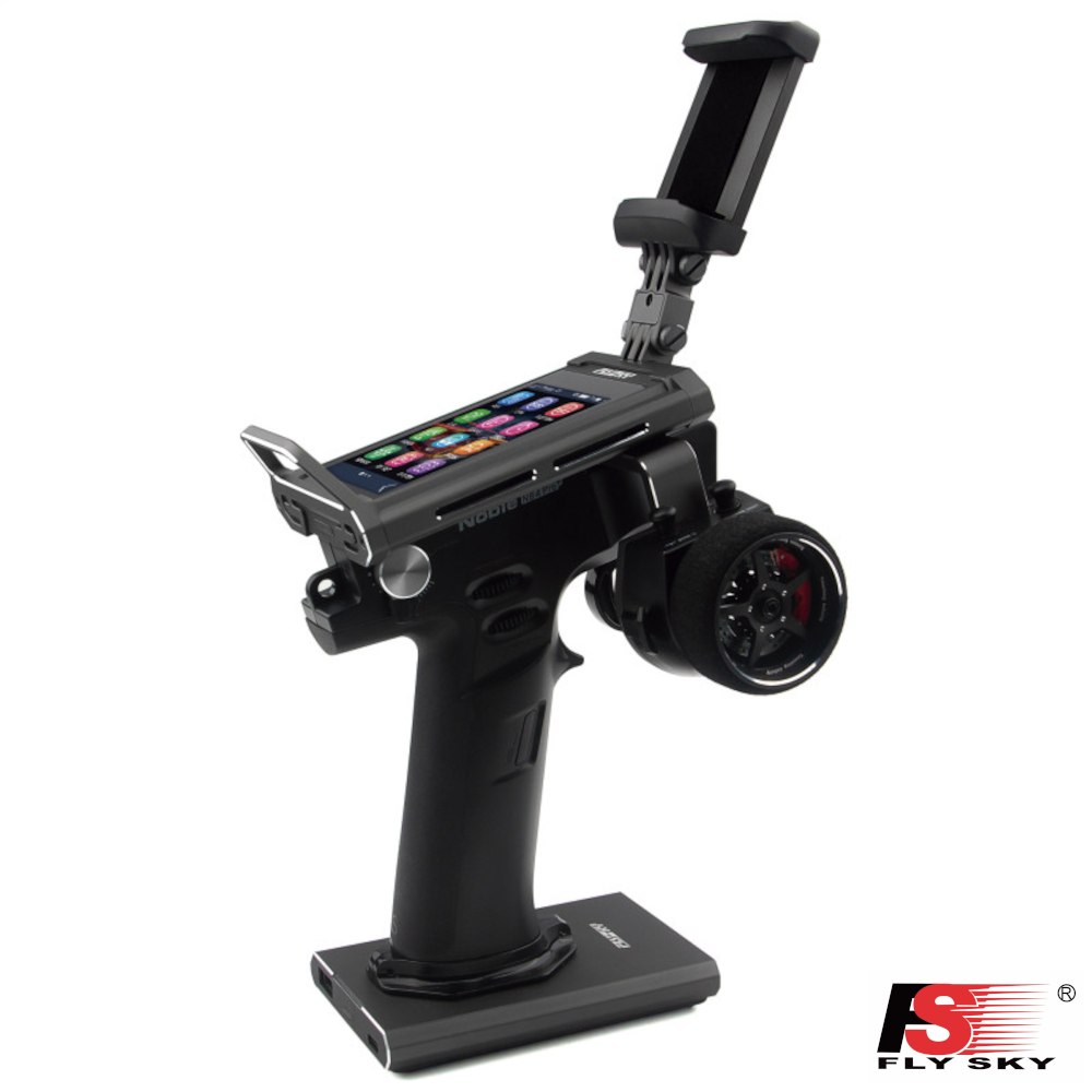 FlySky Noble NB4PRO+ Fernsteuerung mit 2 Empfängern 1 FlySky Noble NB4PRO+ Transmitter With 2 Receivers
