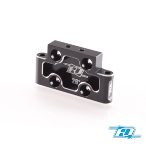 Front Bulkhead Alu 26° XB2 (black) #RDRP0314 Revolution Design