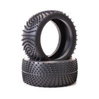 Schumacher Large Scale WAVE Tires Yellow (2) (G400)
