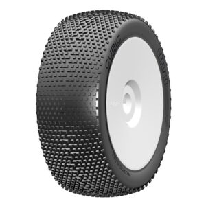 GRP 1:8 Buggy - CUBIC - New Closed Cell Insert - Mounted on New Closed White Wheel