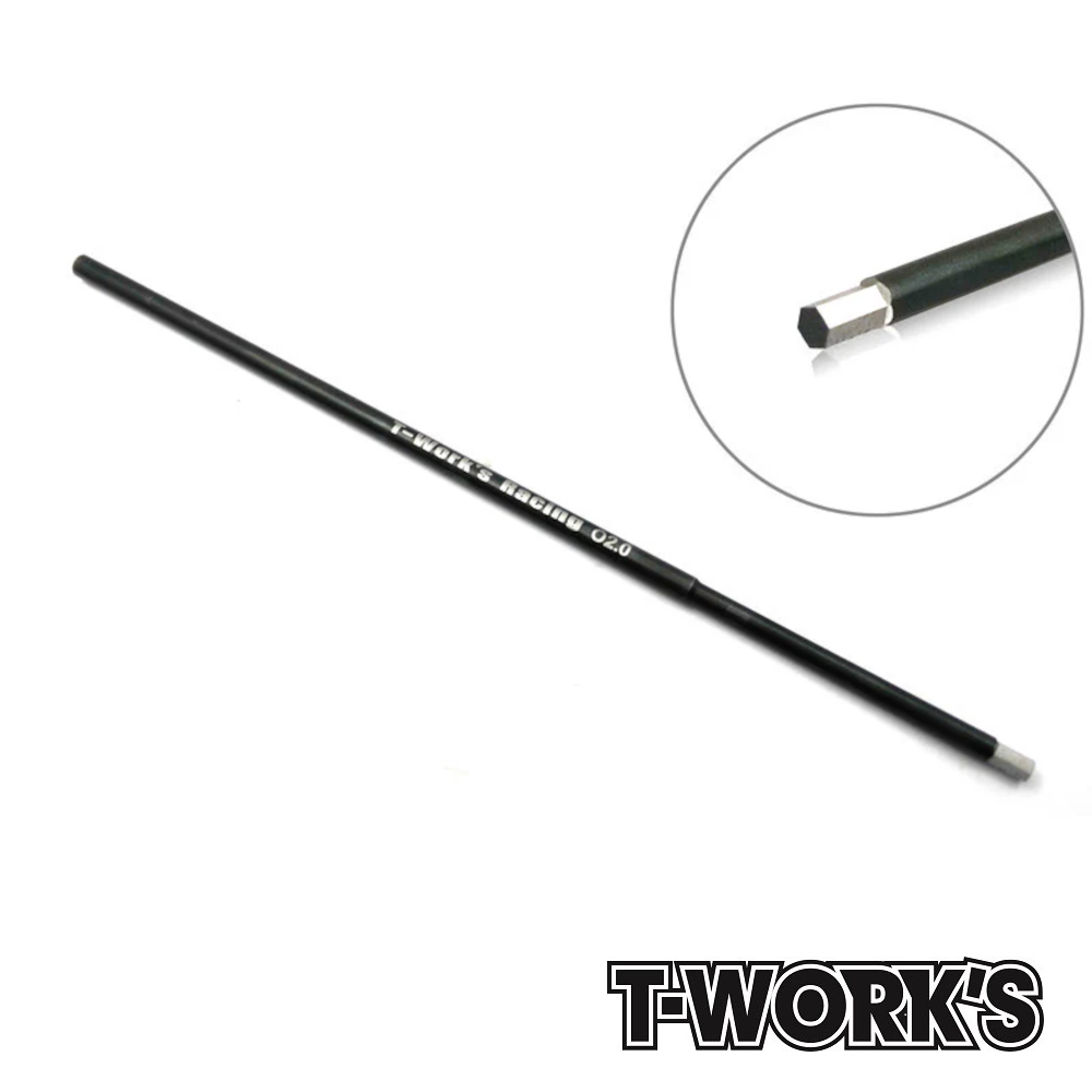 Hex Wrench Tip 2.0mm (TT-026-H2.0) T-Work's 1 Hex Wrench Tip 2.0mm (TT-026-H2.0) T-Work's
