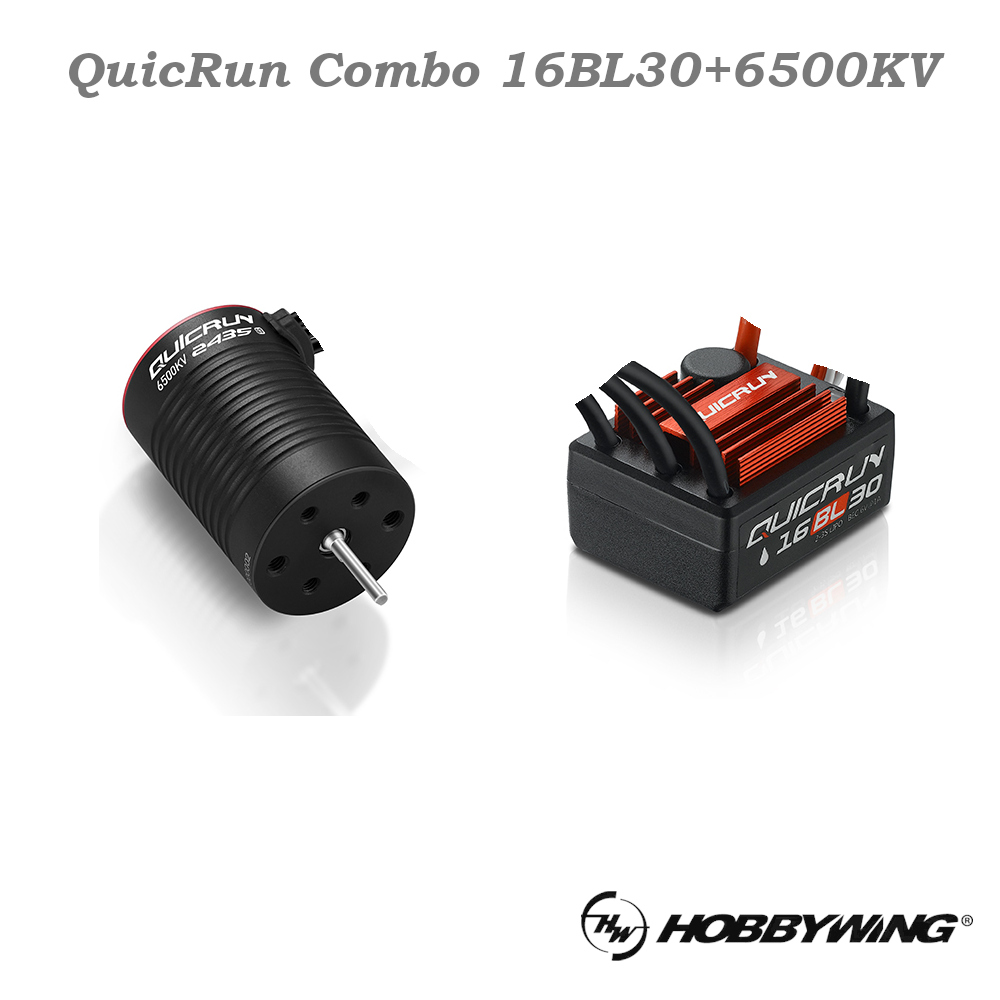 Hobbywing QuicRun Combo 16BL30+2435SL 6500KV 1 Hobbywing QuicRun Combo 16BL30+2435SL 6500KV