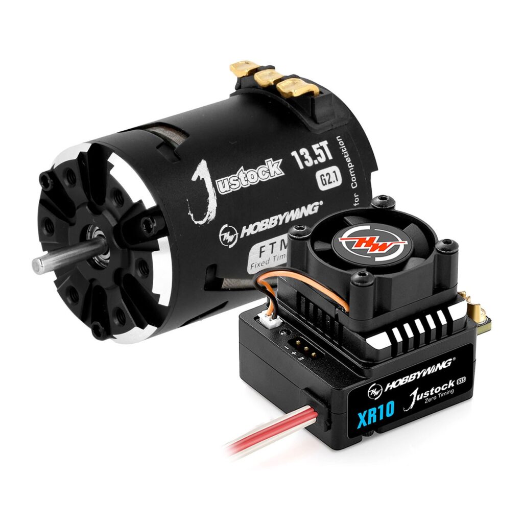 Hobbywing XERUN Justock Combo - XR10 G3S ESC + 13.5T Brushless G2.1 Motor