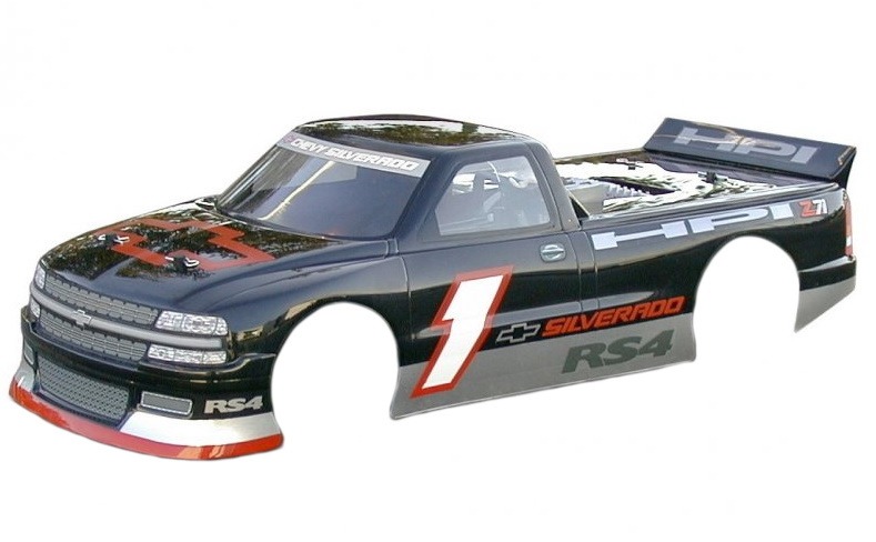 HPI-Racing Chevy Silverado Truck Clear Body (200mm) 1 HPI-Racing Chevy Silverado Truck Clear Body (200mm)