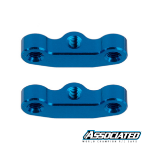 Hub Link Mounts +1mm Alu Blue - RC10B7 - Team Associated 92441