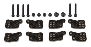 Hub Tower Set Rear Carbon FT - RC8B4.1 - Team Associated 81649