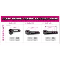 Servo Horn 25T 15/19mm HUDY