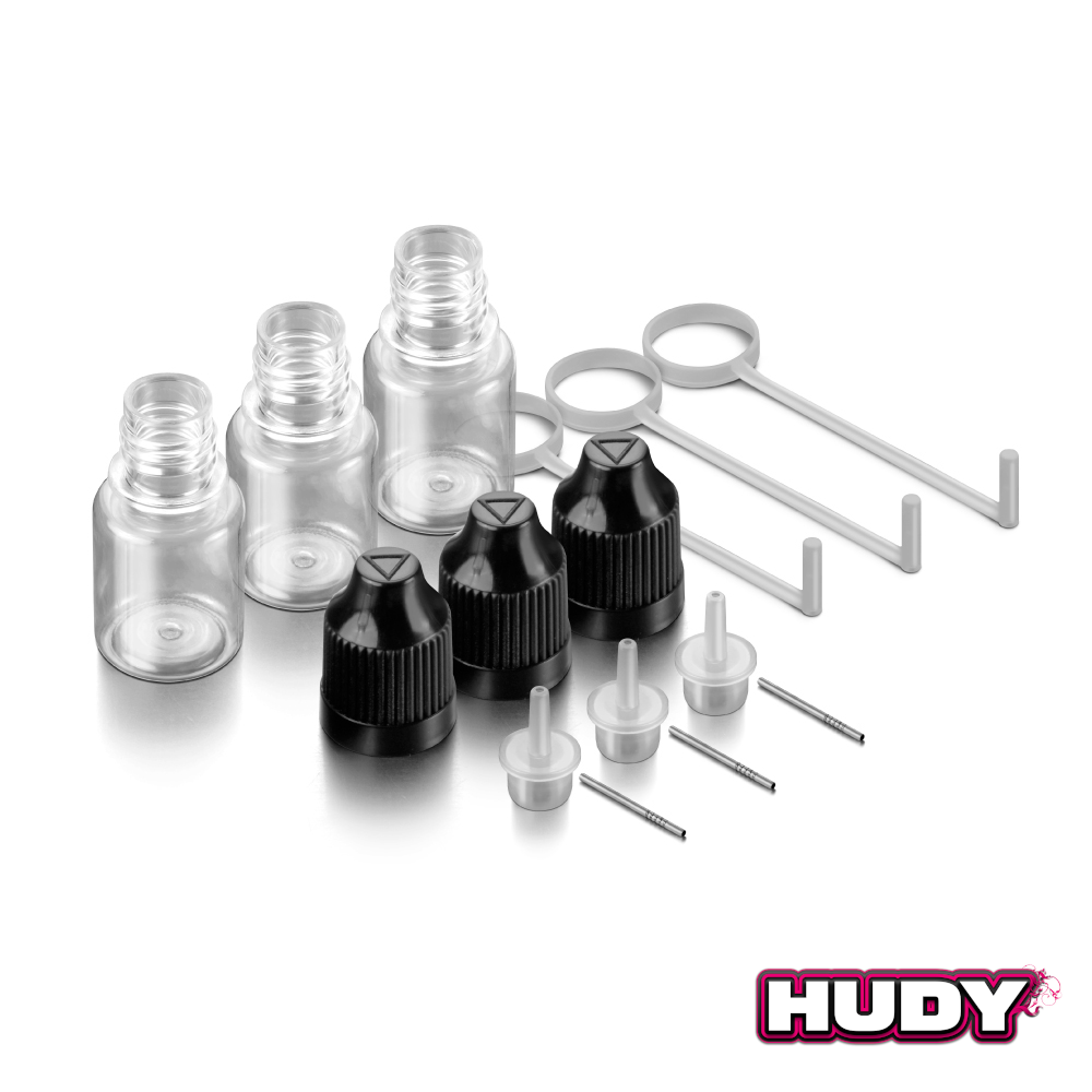 Hudy Oil Bottle, Nose, Steel Needle & Safety Lock - 5ml (3) 1 Hudy Oil Bottle, Nose, Steel Needle & Safety Lock - 5ml (3)