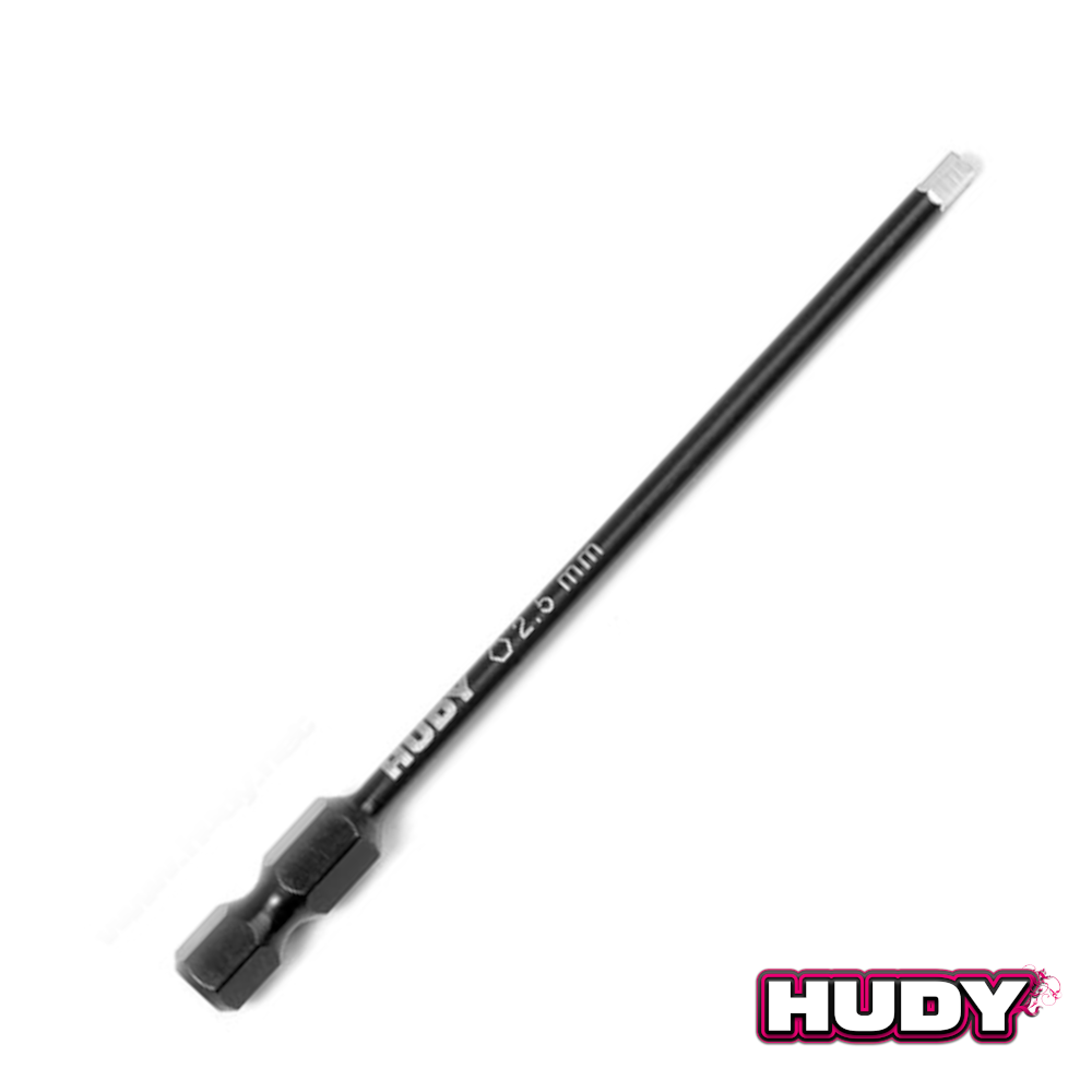 Hudy Innensechskant-Bit 2,5 mm #112571 1 Hudy Power Tool Tip Hex 2.5mm #112571