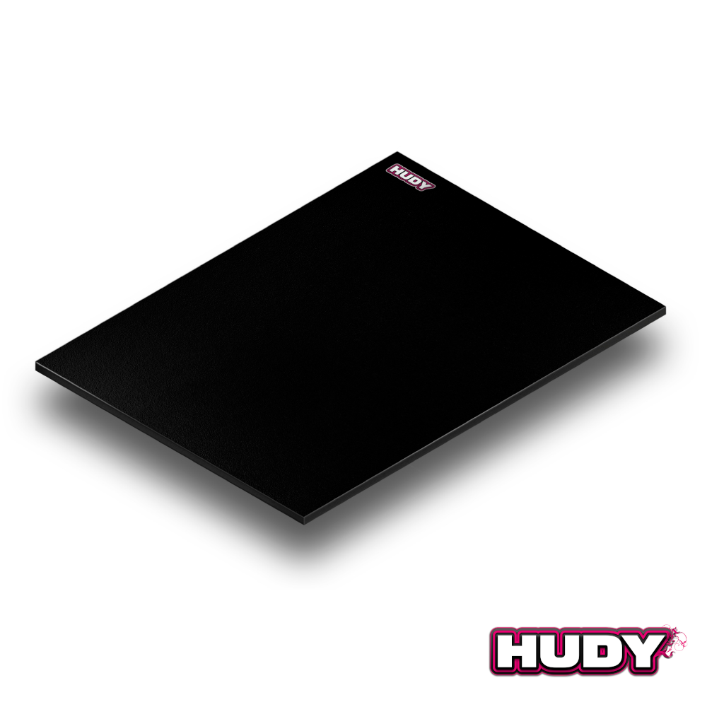 Hudy Set-Up Board flach 1/8 Off-Road & GT Schwarz 1 Hudy Set-Up Board Flat 1/8 Off-Road & Gt Black