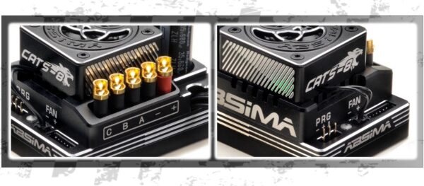 Absima 1:8 Brushless Competition ESC "CATS-8" 200A
