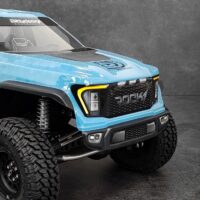 ROCK1 1/10 clear body for 313mm (12,3") Rock Crawler, Pre-Cut (CR-RK1)