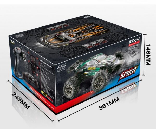 Absima 1:16 Truggy RACER RTR 4wd (black/orange)