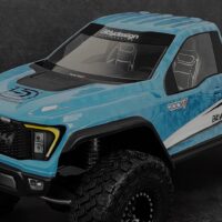 ROCK1 1/10 clear body for 313mm (12,3") Rock Crawler, Pre-Cut (CR-RK1)