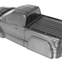 ROCK1 1/10 clear body for 313mm (12,3") Rock Crawler, Pre-Cut (CR-RK1)