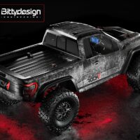 ROCK1 1/10 clear body for 313mm (12,3") Rock Crawler, Pre-Cut (CR-RK1)