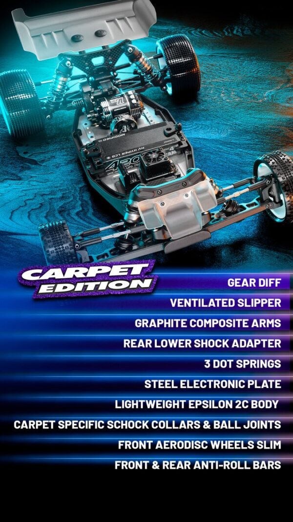 Xray XB2C'25 2wd 1/10 Racing Electric Buggy KIT (Carpet)