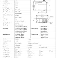 AGF RC B24CLM Servo (6kg/0.085s/8.4v)