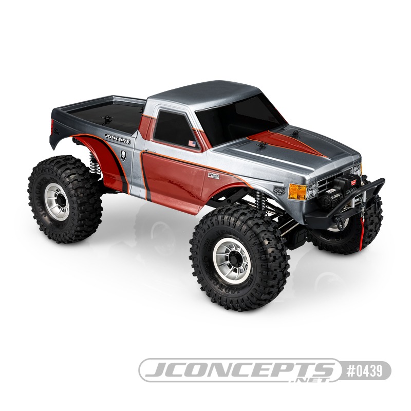 JCI Tucked 1989 Ford F-250 Body (0439) JConcepts 1 JCI Tucked 1989 Ford F-250 Body (0439) JConcepts