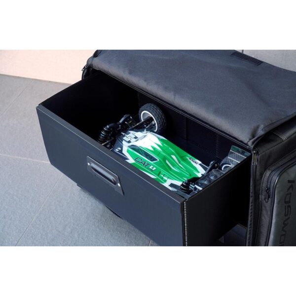 Koswork 1/10 Compact 3 Drawer PP Frame Buggy Bag (1/10, 1 Large & 2 Medium)