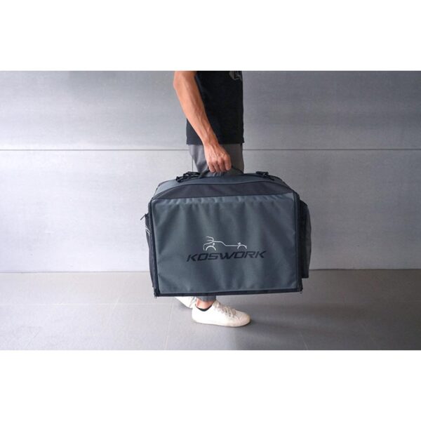 Koswork 1/10 Compact 3 Drawer PP Frame Buggy Bag (1/10, 1 Large & 2 Medium)
