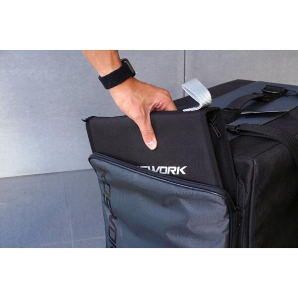 Koswork 1/10 Compact 3 Drawer PP Frame Buggy Bag (1/10, 1 Large & 2 Medium)