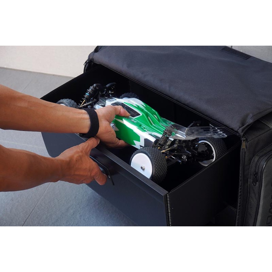 Koswork 1/10 Compact 3 Drawer PP Frame Buggy Bag (1/10, 1 Large & 2 Medium) 9 Koswork 1/10 Compact 3 Drawer PP Frame Buggy Bag (1/10, 1 Large & 2 Medium)