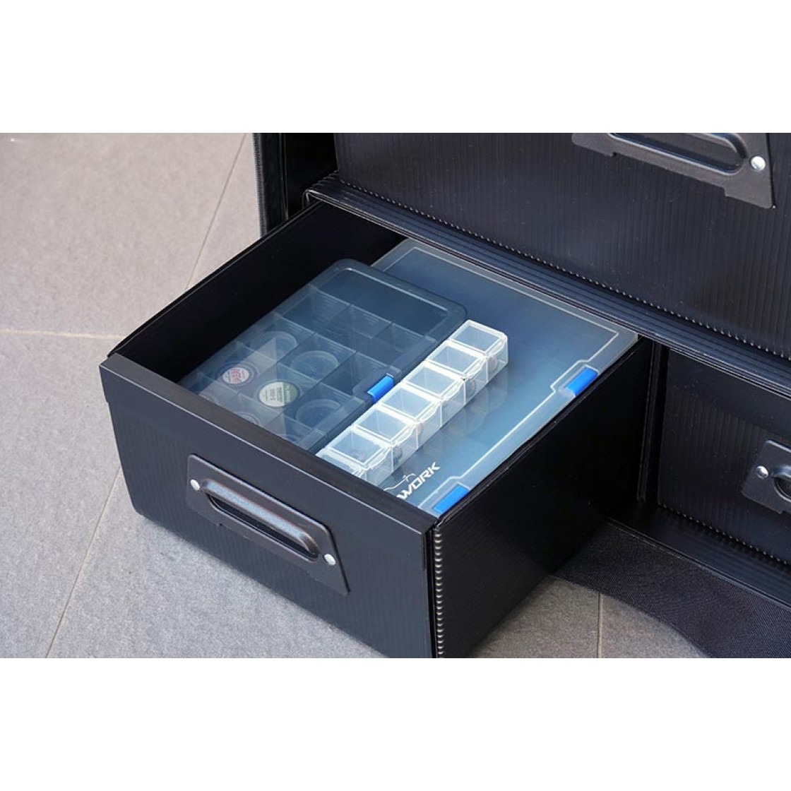 Koswork 1/10 Compact 3 Drawer PP Frame Buggy Bag (1/10, 1 Large & 2 Medium) 8 Koswork 1/10 Compact 3 Drawer PP Frame Buggy Bag (1/10, 1 Large & 2 Medium)