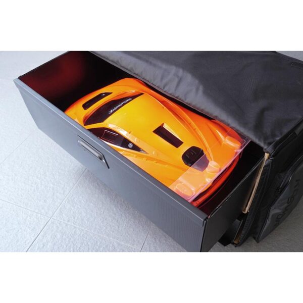 Koswork 1/8 GT Compact 3 Drawer Car Bag (1/8 GT, 1 Large & 2 Medium)