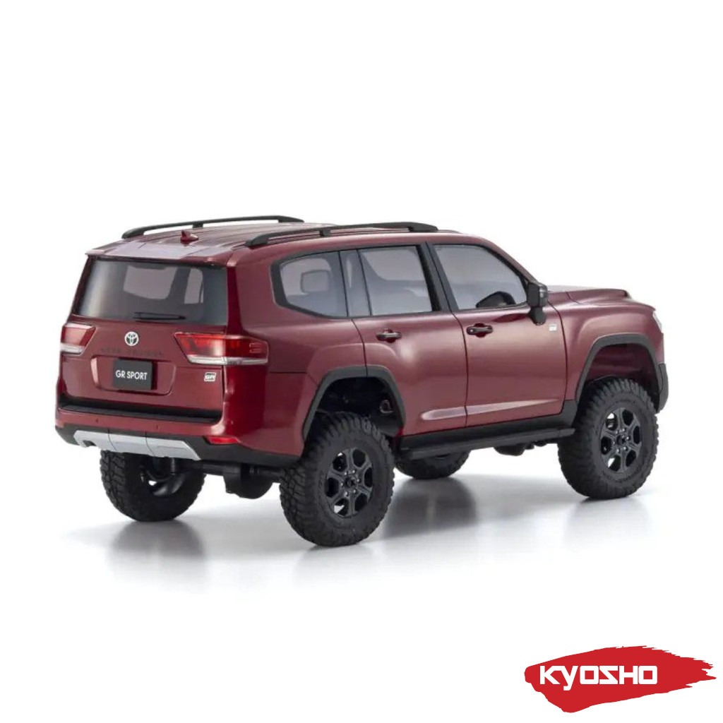 Kyosho Mini-Z 4x4 Toyota Land Cruiser 300 GR SPORT Dark Red Mica Metallic RTR 1:24 RC Crawler 4 Kyosho Mini-Z 4x4 Toyota Land Cruiser 300 GR SPORT Dark Red Mica Metallic RTR 1:24 RC Crawler