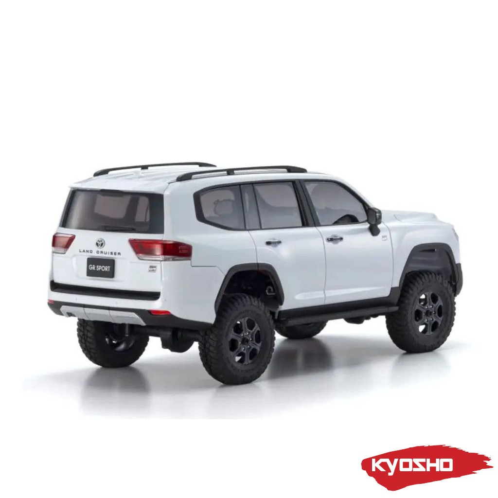 Kyosho Mini-Z 4x4 Toyota Land Cruiser 300 GR SPORT Precious White Pearl RTR 1:24 RC Crawler 4 Kyosho Mini-Z 4x4 Toyota Land Cruiser 300 GR SPORT Precious White Pearl RTR 1:24 RC Crawler