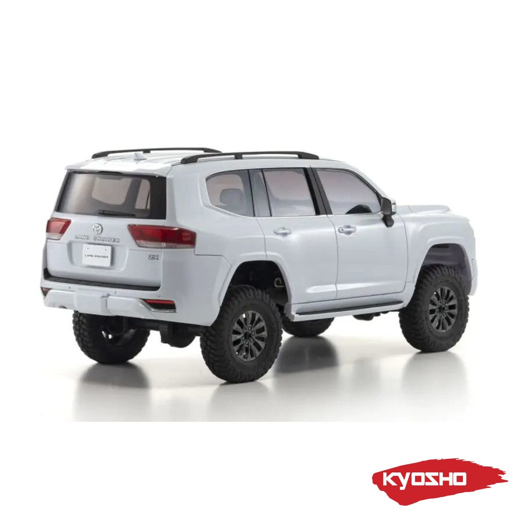 Toyota Mini-Z Kyosho Mini-Z 4x4 Toyota Land Cruiser 300 Precious White Pearl RTR 1:24 RC Crawler** 4 Kyosho Mini-Z 4x4 Toyota Land Cruiser 300 Precious White Pearl RTR 1:24 RC Crawler**
