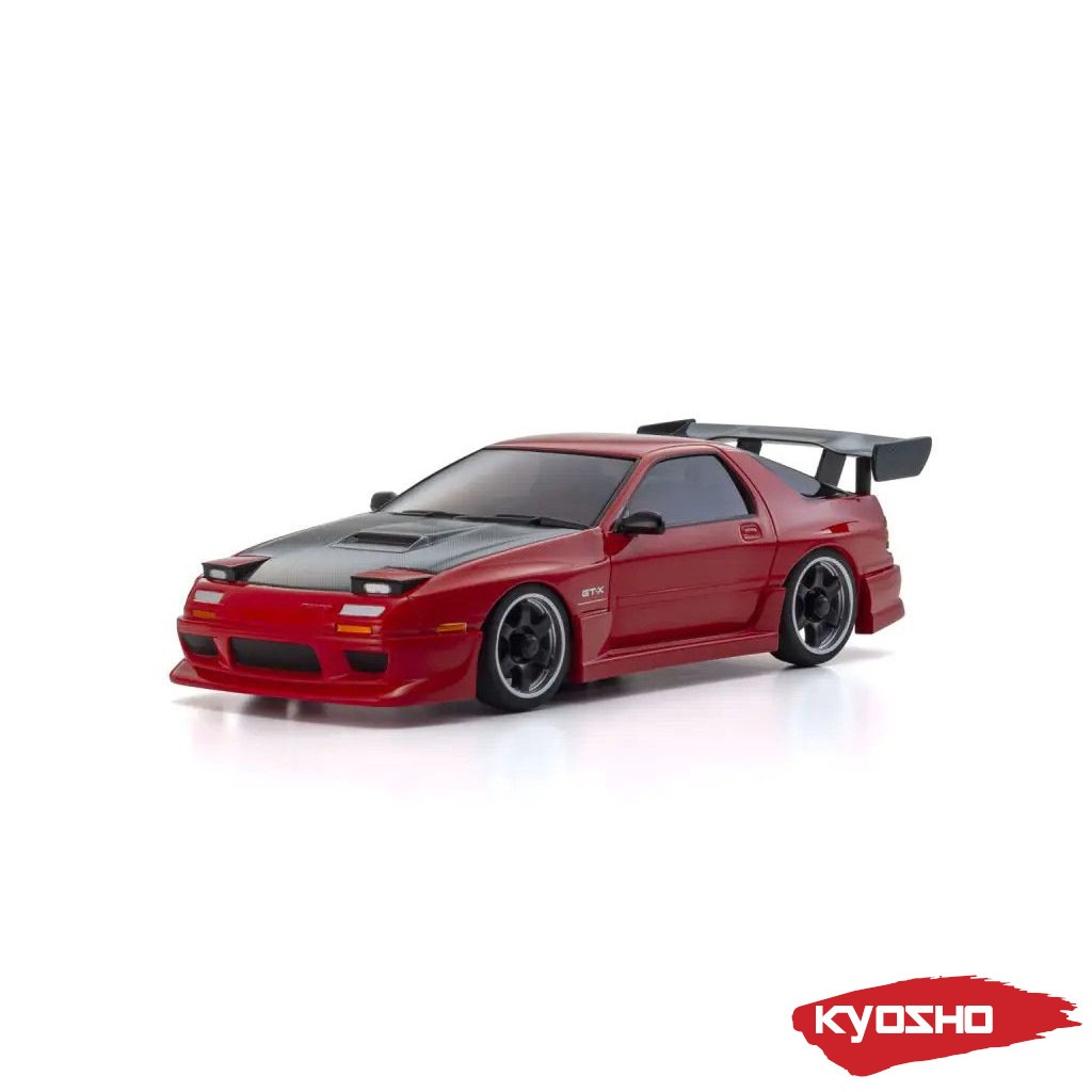 Kyosho Mini-Z AWD Mazda Savanna RX-7 FC3S Aero Readyset - Punane - 32646R 2 Kyosho Mini-Z AWD Mazda Savanna RX-7 FC3S Aero Readyset - Punane - 32646R