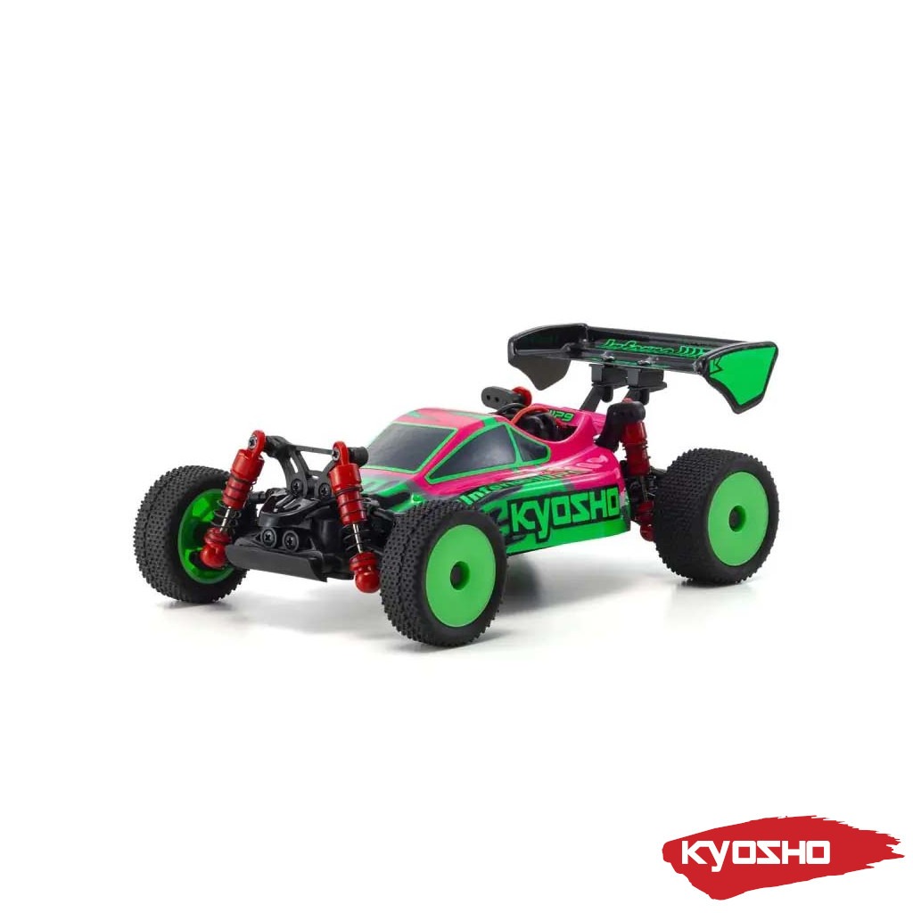 Kyosho Mini-Z MB010 Readyset 4WD Inferno MP9 TKI3 Pink-Green 2 Kyosho Mini-Z MB010 Readyset 4WD Inferno MP9 TKI3 Pink-Green