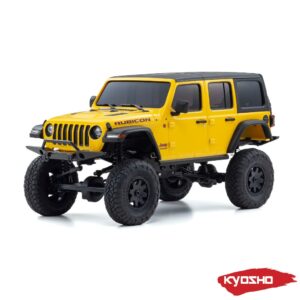 Kysoho Mini-Z 4x4 MX-01 Jeep Wrangler Rubicon Hellayella #32521Y**