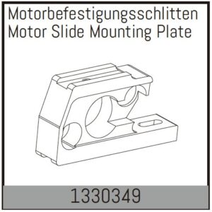 Motor Slide Mounting Plate (1330349) Absima