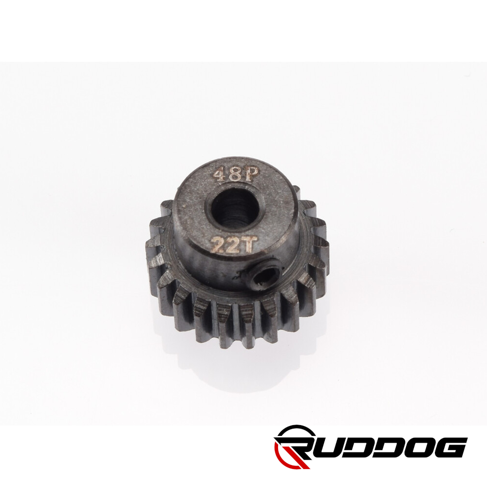 Pinion 48dp Teras 22T (RP-0122) Ruddog 1 Pinion 48dp Steel 22T (RP-0122) Ruddog