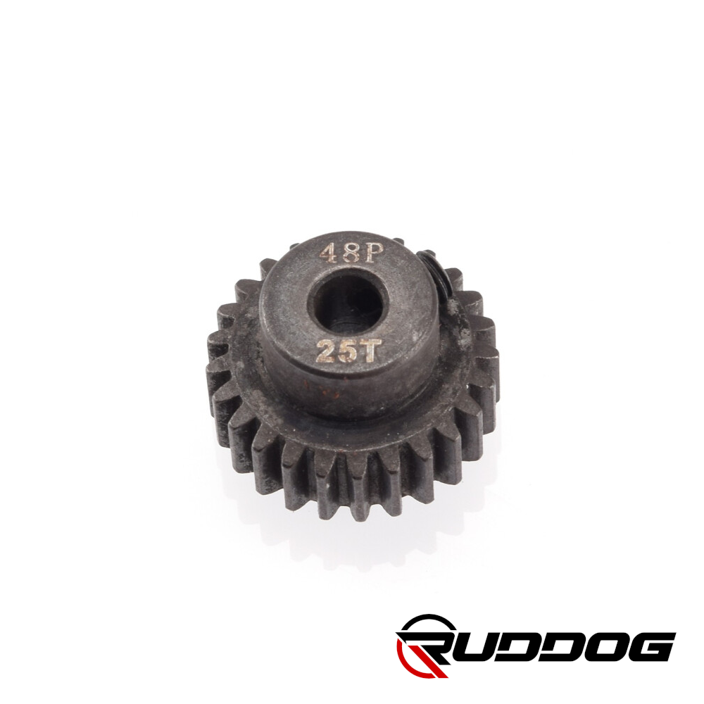 Pinion 48dp Teras 25T (RP-0125) Ruddog 1 Pinion 48dp Steel 25T (RP-0125) Ruddog