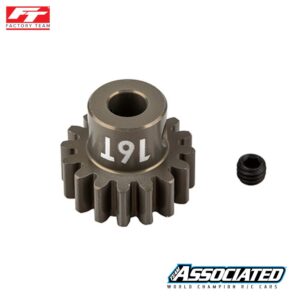 Pinion Mod 1.0 16T 5mm AL #89598 Team Associated FT
