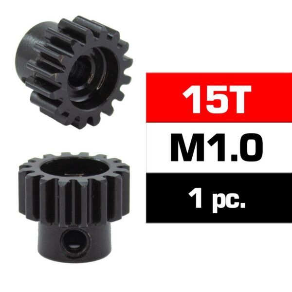 Ultimate Racing Mod.1 Pinion 5mm (HSS Steel) 15T
