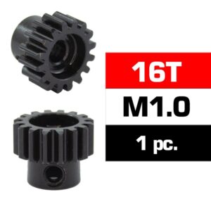 Ultimate Racing Mod.1 Pinion 5mm (HSS Steel) 16T