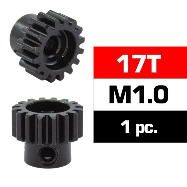 Ultimate Racing Mod.1 Pinion 5mm (HSS Steel) 17T